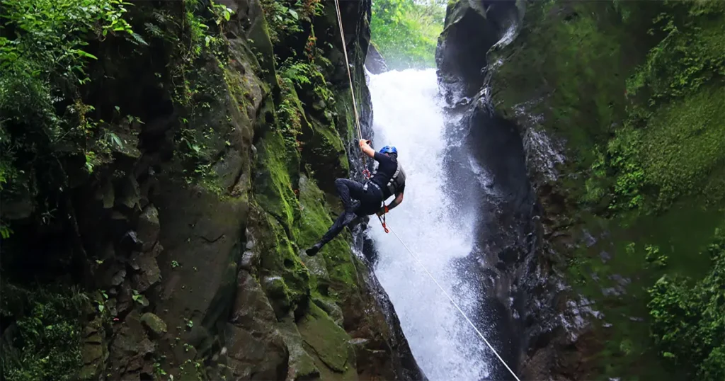 Pure Trek Canyoning and Rainforest Falls Combo Tour